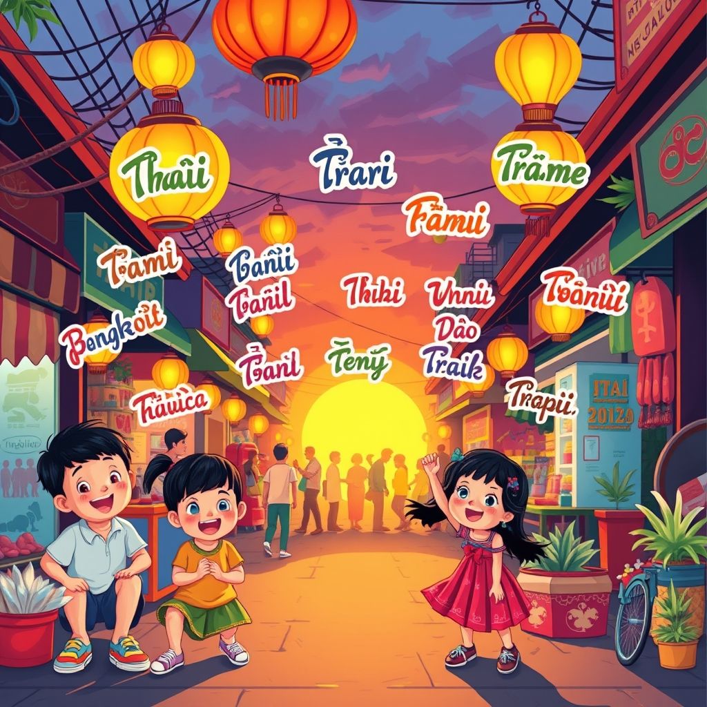 ชื่อเล่นลูกชายลูกสาวไทยที่ฮิตในปี 2025